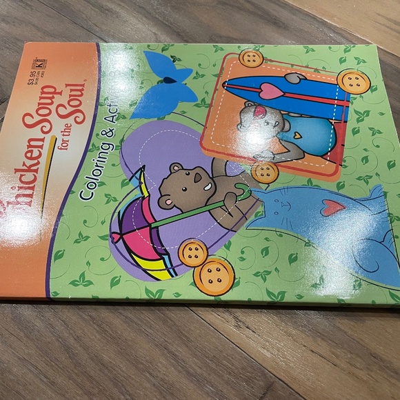 New "Chicken Soup for the Soul Coloring & Activity Book" - Picture 3 of 10